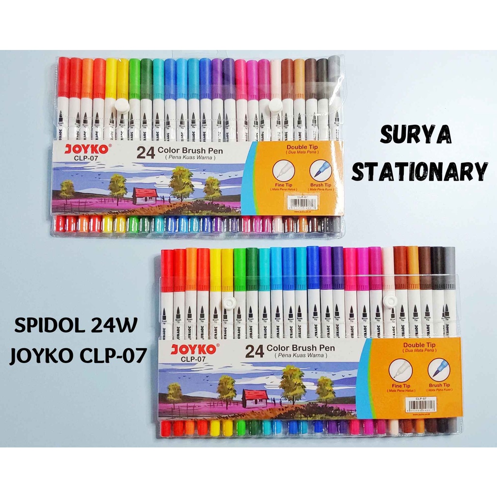 SPIDOL 24W JOYKO CLP-07 / SPIDOL 24 WARNA JOYKO / SPIDOL JOYKO CLP-07