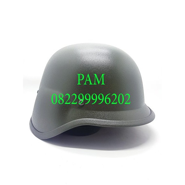 Termurah Helm TNI- PASGT- Tactical- MICH 2000- Pelatih- 3 In 1 Warna Hijau