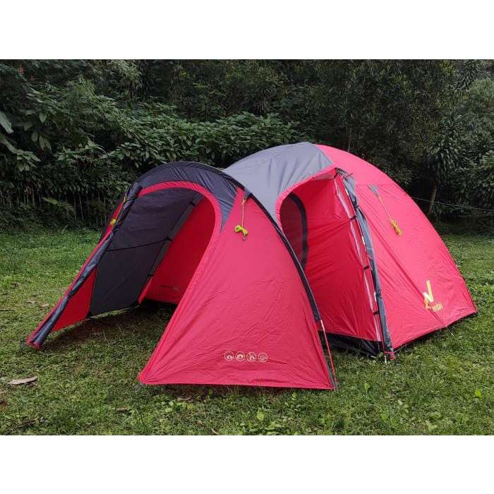 Tenda camping tendaki moluccas 6 pro Pu3000mm - tenda camping 6 orang double layer - tenda kemping 6