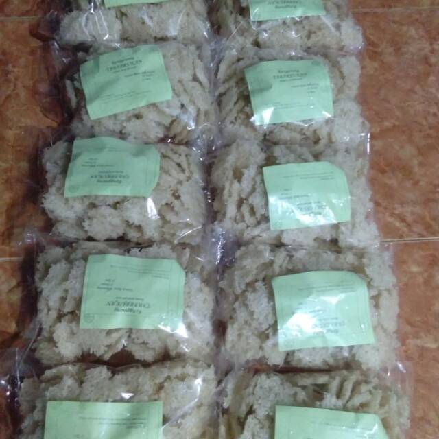 

Rengginang tabarrukan mentah