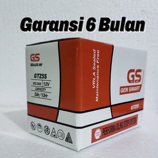 Aki Motor Kawasaki Athlete GTZ5S GS Accu Kering | Shopee