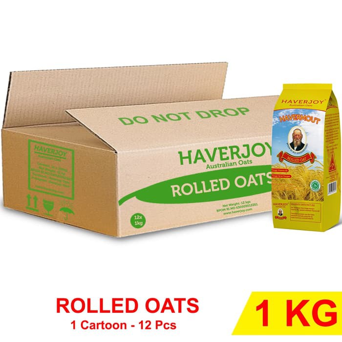 

Haverjoy Full Cartoon Rolled Oats 1 lkg