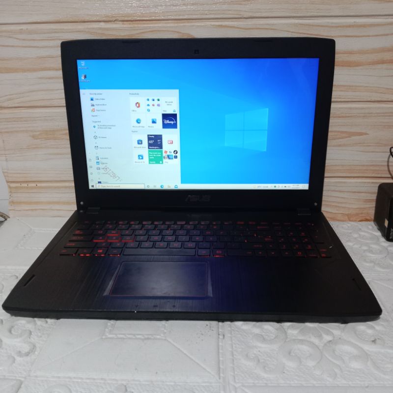 LAPTOP ASUS GL502VM i7-7700HQ 8gb/256gb ssd+1tb second