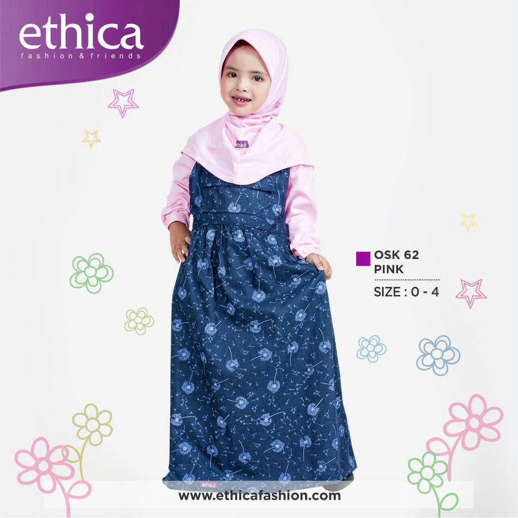 GAMIS ANAK ETHICA OSK 062 PINK