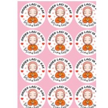 

Terlaris 60Pcs Thank You Sticker Terimakasih Hijab Style Love TY033/TY042