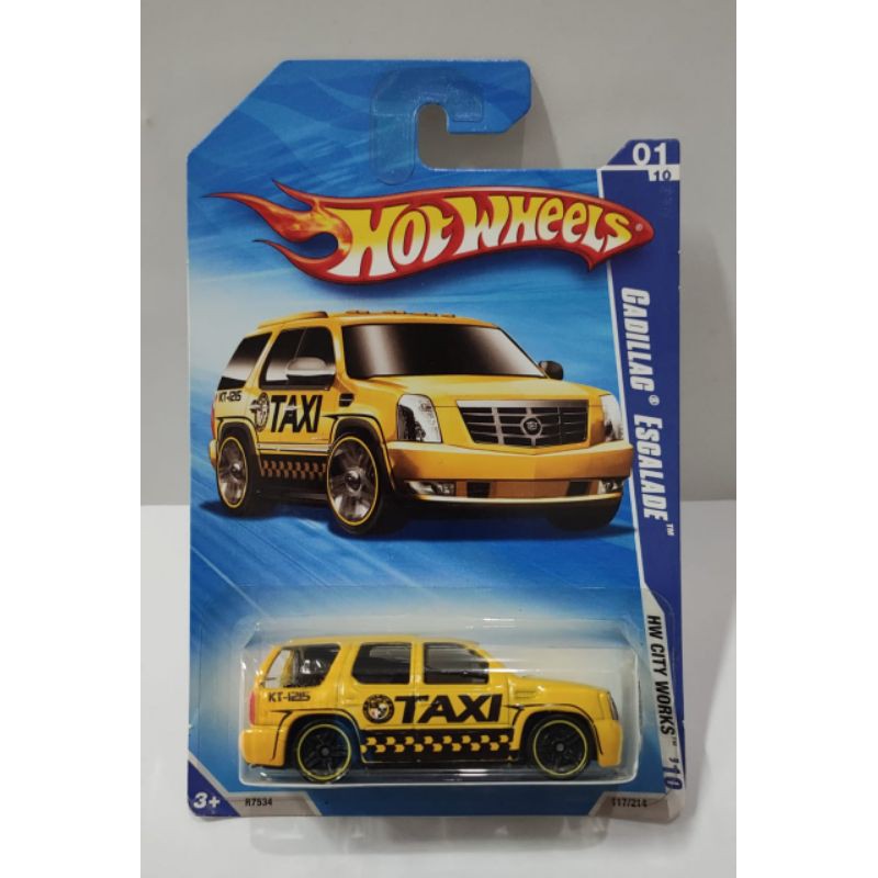 HOT WHEELS / HOTWHEELS CADILLAC ESCALADE TAXI