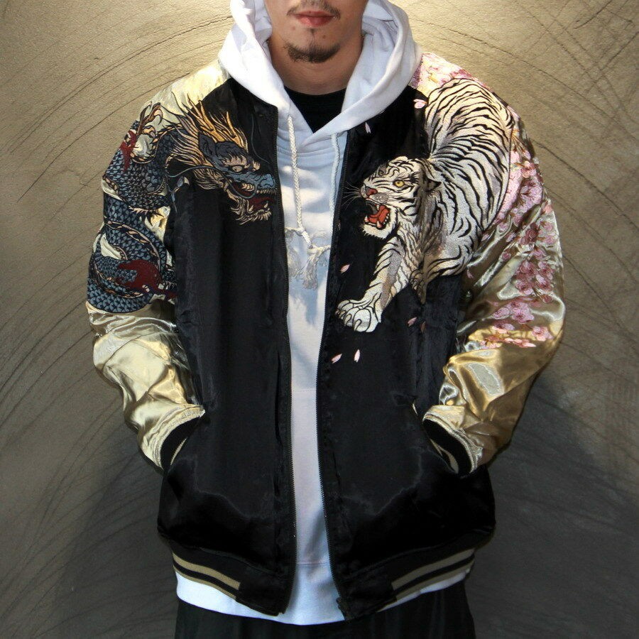 Sukajan jacket four beast by karakuri tamashi