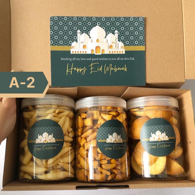 

Hampers Idul Fitri (L) / Gift Box / Parsel Parcel Bingkisan Lebaran