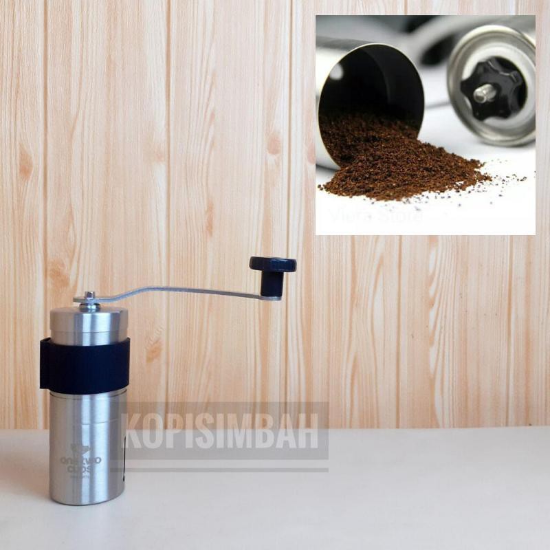 Hand Coffee Grinder Manual Stainless Steel Alat Penggiling Kopi