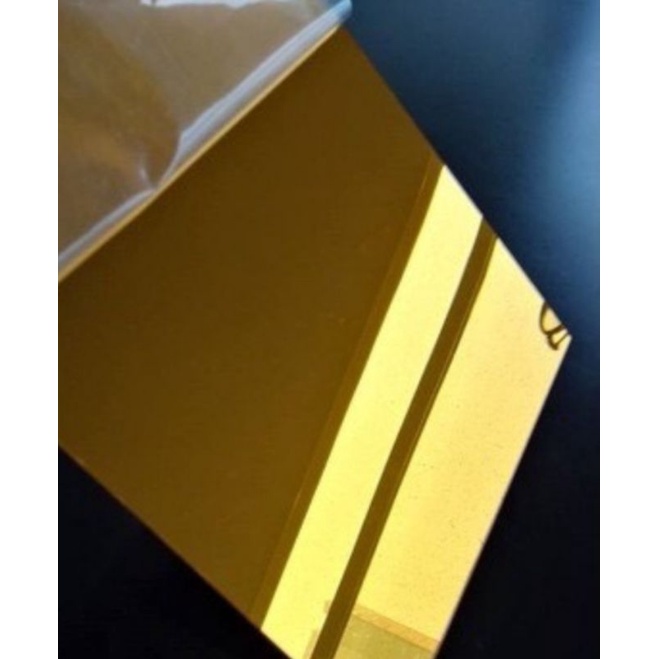 

acrylic gold mirror 2mm x 122 x 183 cm PREMIUM MC