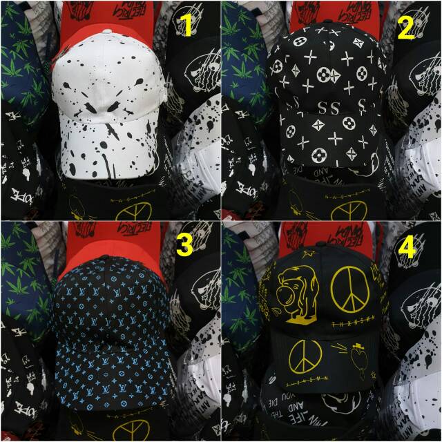 Topi Korea G-DRAGON 04 | Topi Baseball Tali Panjang Distro 04