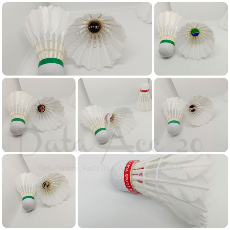 Kock Second Bekas / Shuttlecock Second Grade A Kondisi 80% Bagus Ekonomis