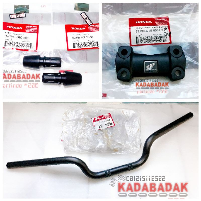 ORI ASLI Paket Stang Stir Set Jalu Raiser Reser CBR CB150R Hitam Original PNP Tiger Tilas Tilam GL C