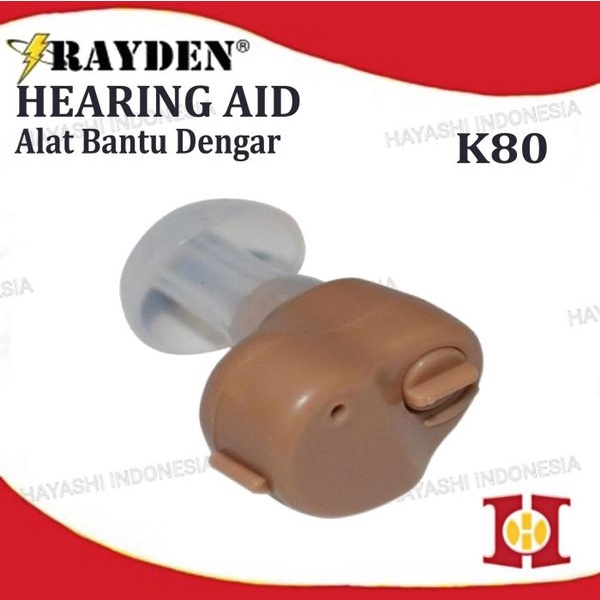 Hearing Aid Super Mini Alat Bantu Dengar Pendengaran Kecil K80 K 80