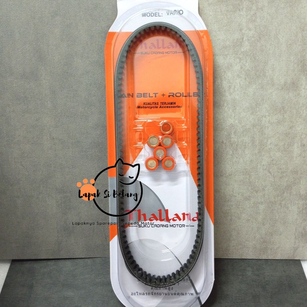 VANBELT + ROLLER VARIO 110 KARBU KODE KVB VBELT KIT VARIO 110 KARBU THALLAND