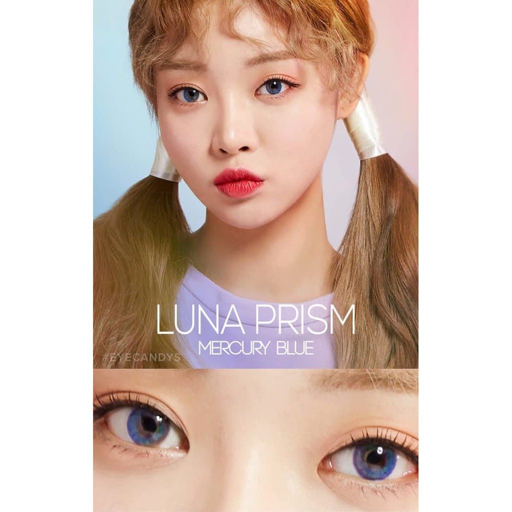 Softlens Sweety Plus ++ Luna Prism Mercury Blue Biru Venus Brown Coklat Gray Grey Mars Pink Bs Minus