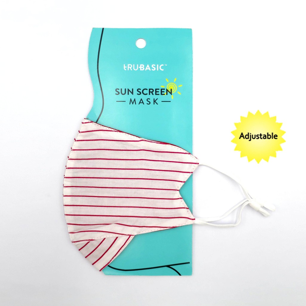 

Trubasic Masker Kain Adjustable D17 - Print Stripe Kecil