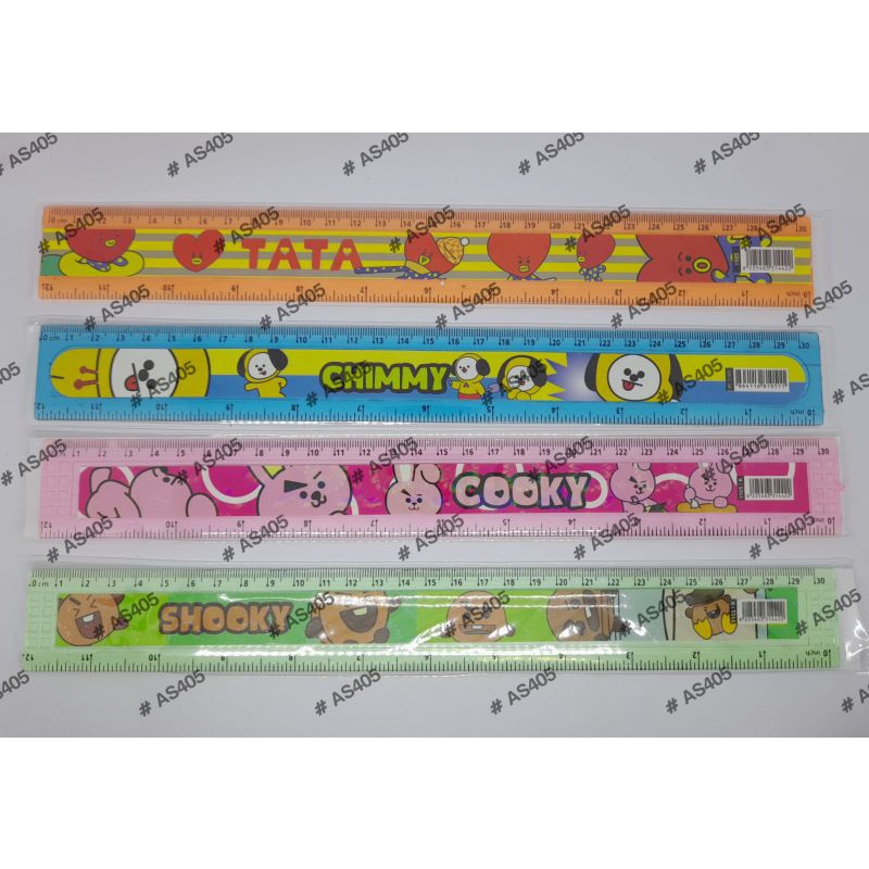

Penggaris BTS BT21 30 cm