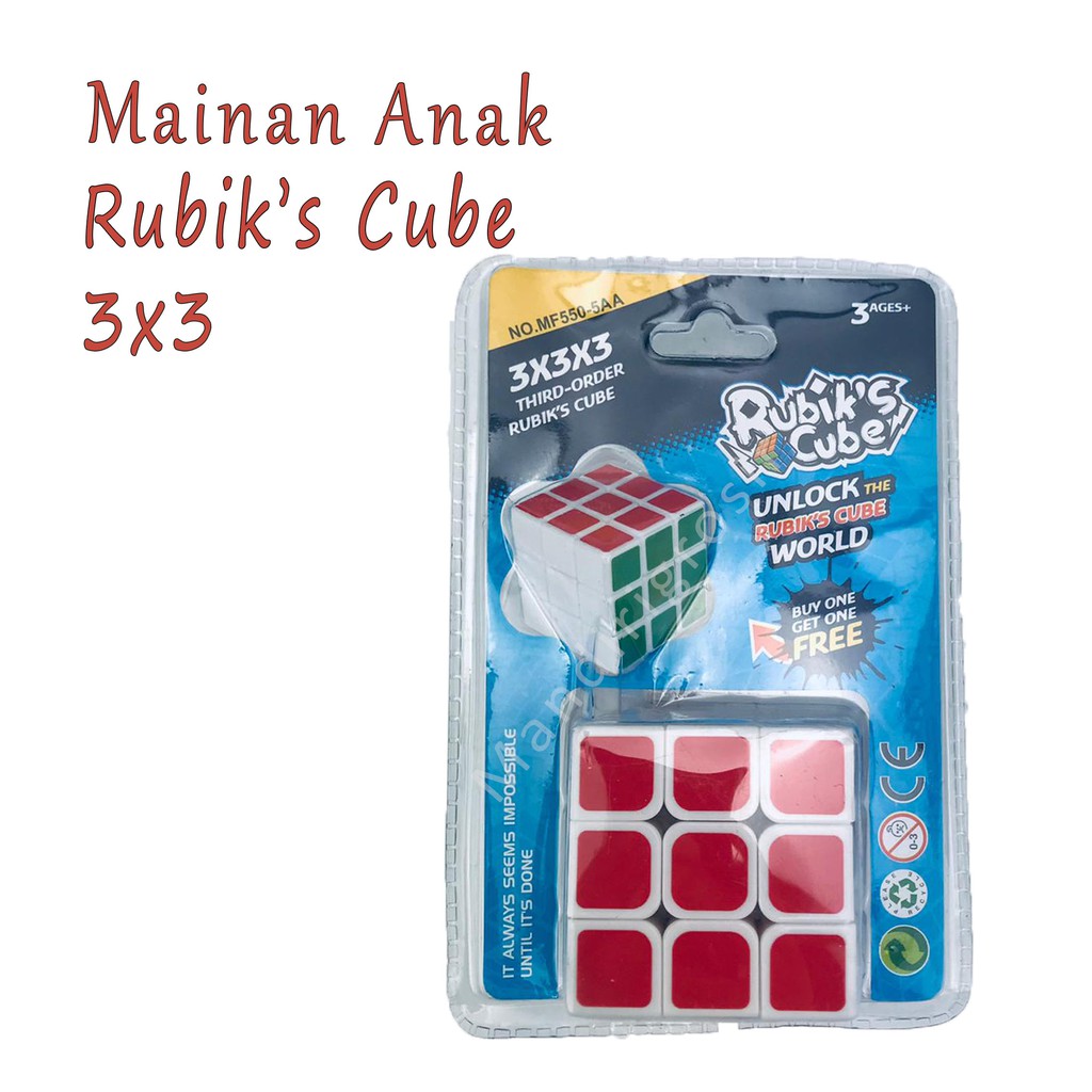 Rubik Cube *Mainan * Rubik Puzzle * 3x3