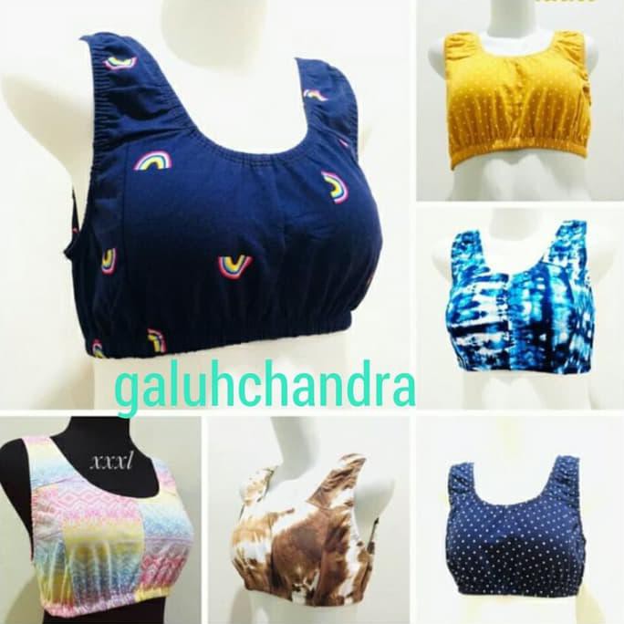 TERLARIS BRA MINISET JUMBO BIG SIZE UKURAN XXXL BAHAN SPANDEK KATUN
