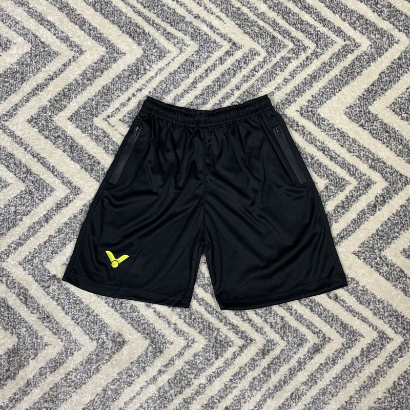 Celana pendek bulutangkis badminton pria/wanita bawahan olahraga running sepeda futsal gym fitnes-01 KUNING VT