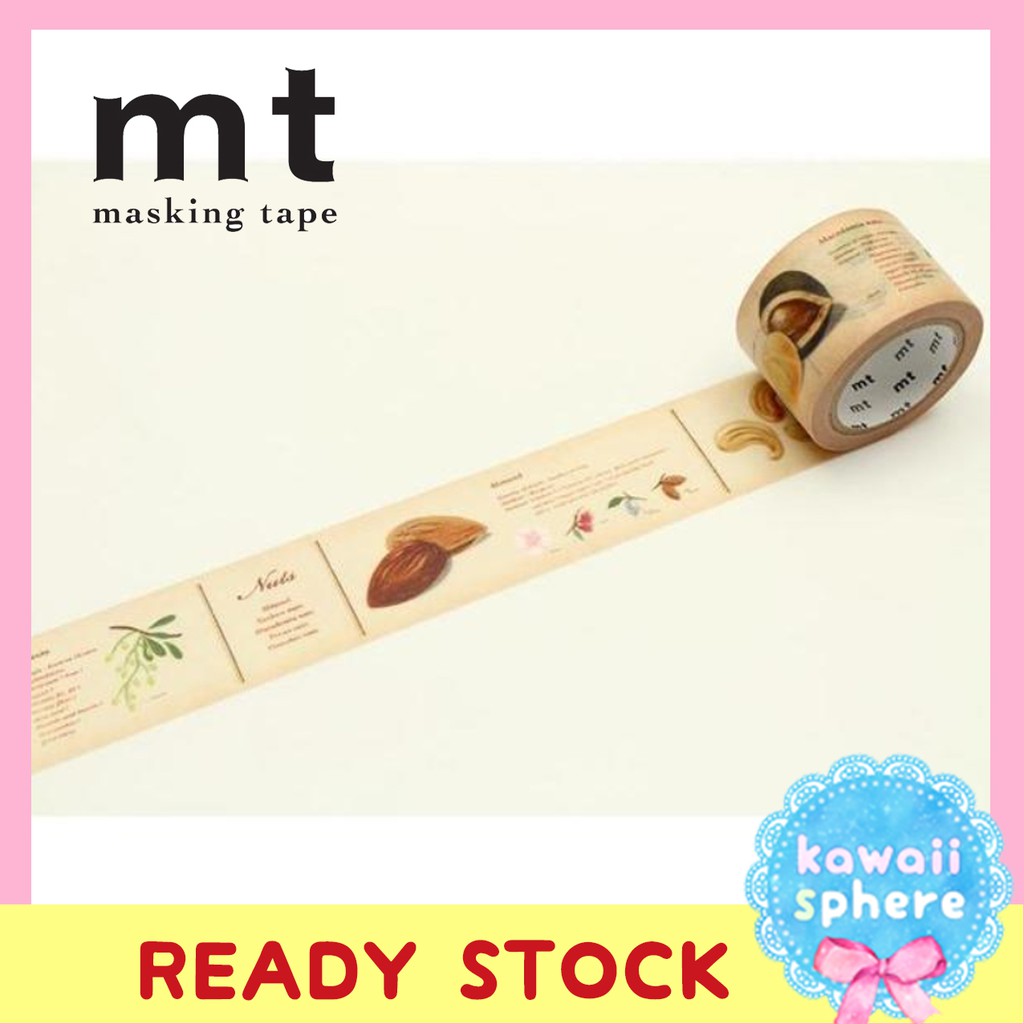 

MT ex Picture book | Nuts ｜Masking Tape ｜Washi Import Japan