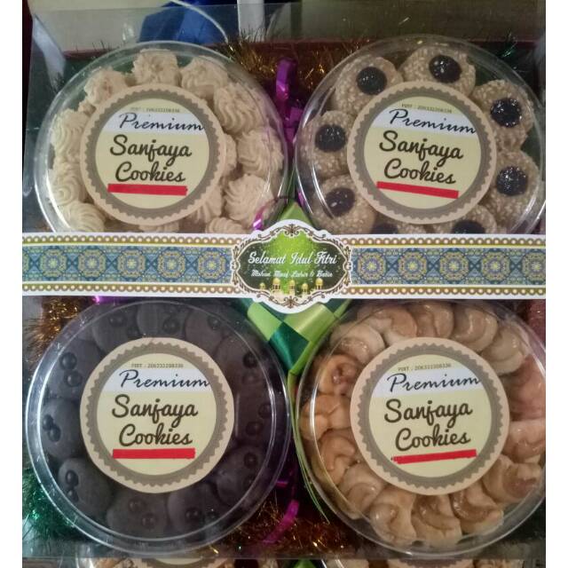 

Cookies premium kemasan parsel mika