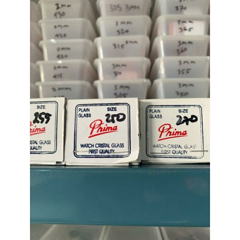 kaca jam tangan tebal 1mm alat service jam tangan