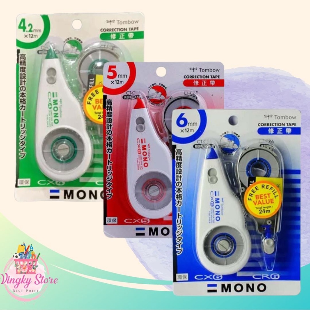 

Tipex Tombow CTCX 12+12m