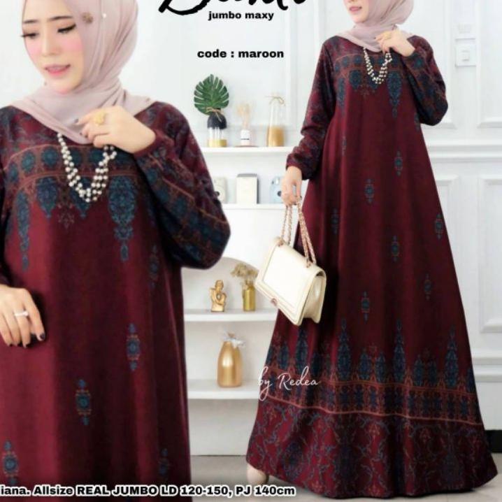Bagus Banget.. SONGKET DANTI JUMBO MAXY LD120 - 140 GAMIS DENIM DIANA TEBAL MOTIF FAVORIT CANTIK SIM