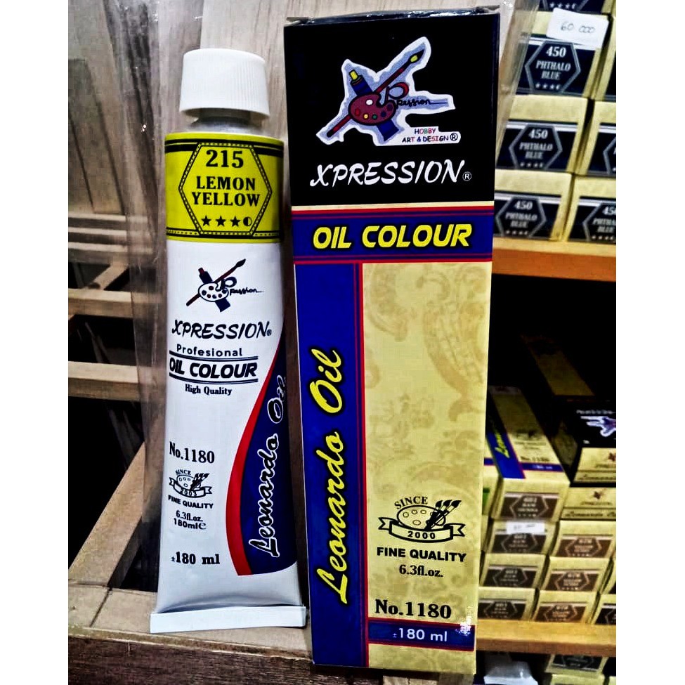 

XPRESSION LEONARDO OIL / CAT MINYAK XP OIL 180ML