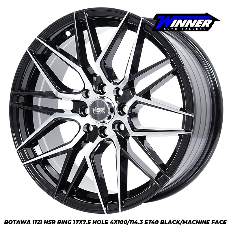 VELG RACING HSR RING 17 MOBIL AVANZA LIVINA MOBILIO SIGRA CONFERO DLL