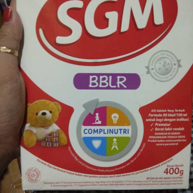 Sgm bblr 400gr (susu penambahan berat badan bayi)