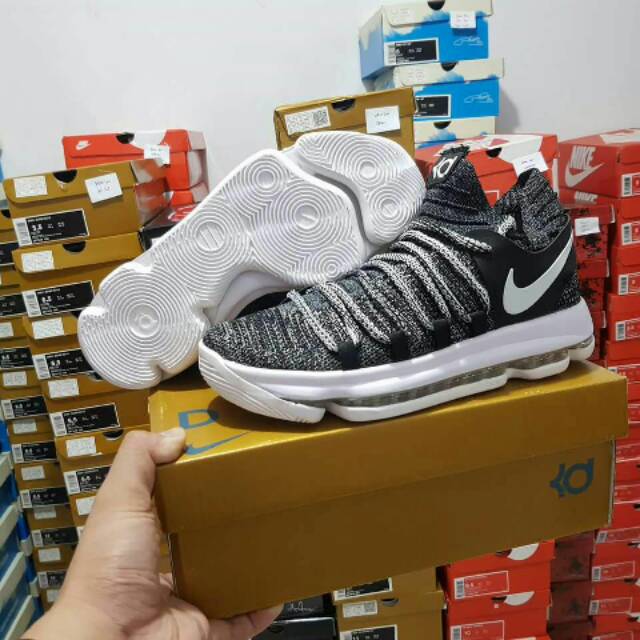 Sepatu Basket Nike KD 10 Oreo