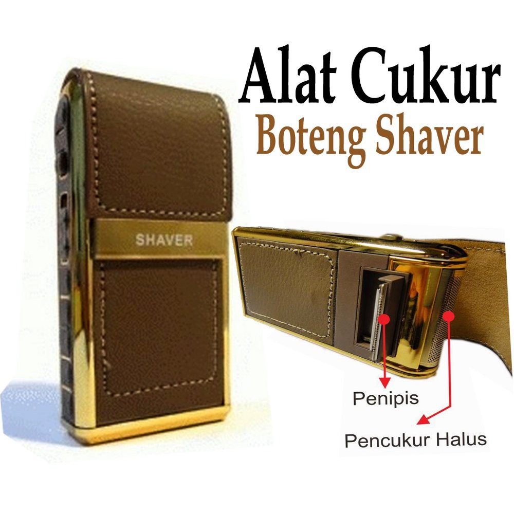 Boteng Alat Cukur Kumis dan Jenggot Rscw-V1 Shaver Elektrik