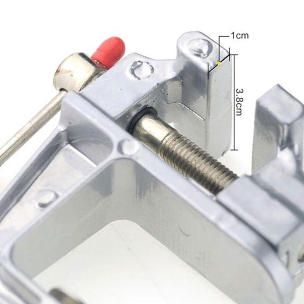 Clamp Meja Catok Vise Table Kerajinan Seni Perhiasan - QST - Silver