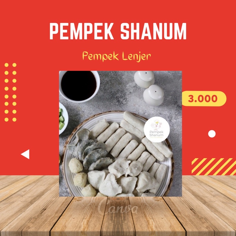 

PEMPEK LENJER KECIL ASLI PALEMBANG + CUKO KENTAL