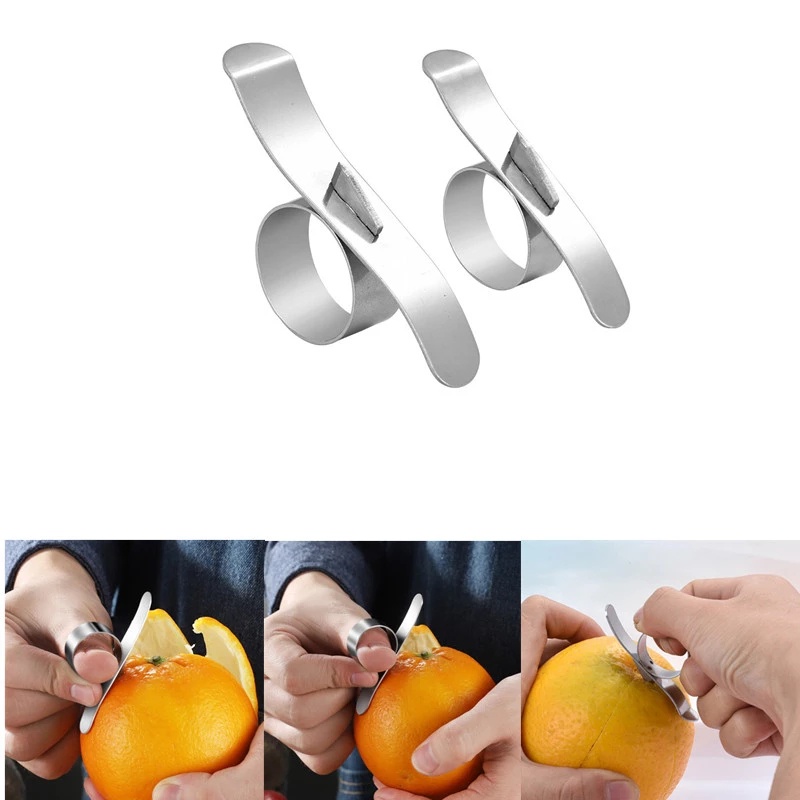 Alat Pengupas Jeruk / Buah Delima Bahan Stainless Steel Untuk Dapur