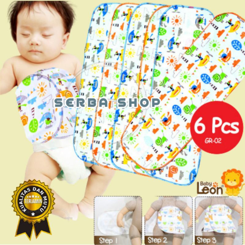 Gurita instan baby leon 6 pcs Gurita Bayi Praktis gurita instan bayi baru lahir gurita instan rekat 