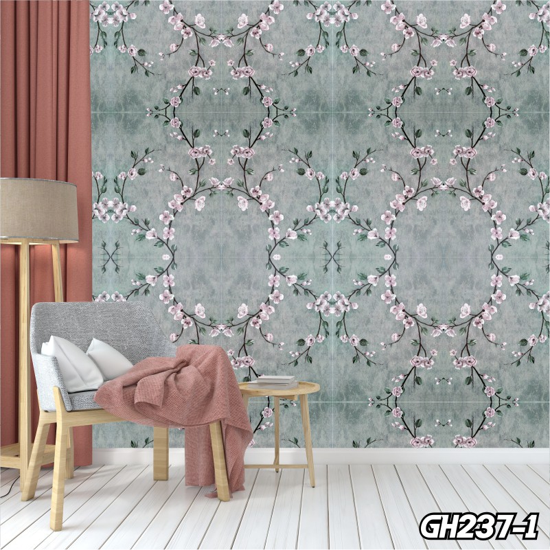 Wallpaper Dinding 8meter Wallpaper Ruang Tamu Motif Batik Murah Best Seller Free Perekat