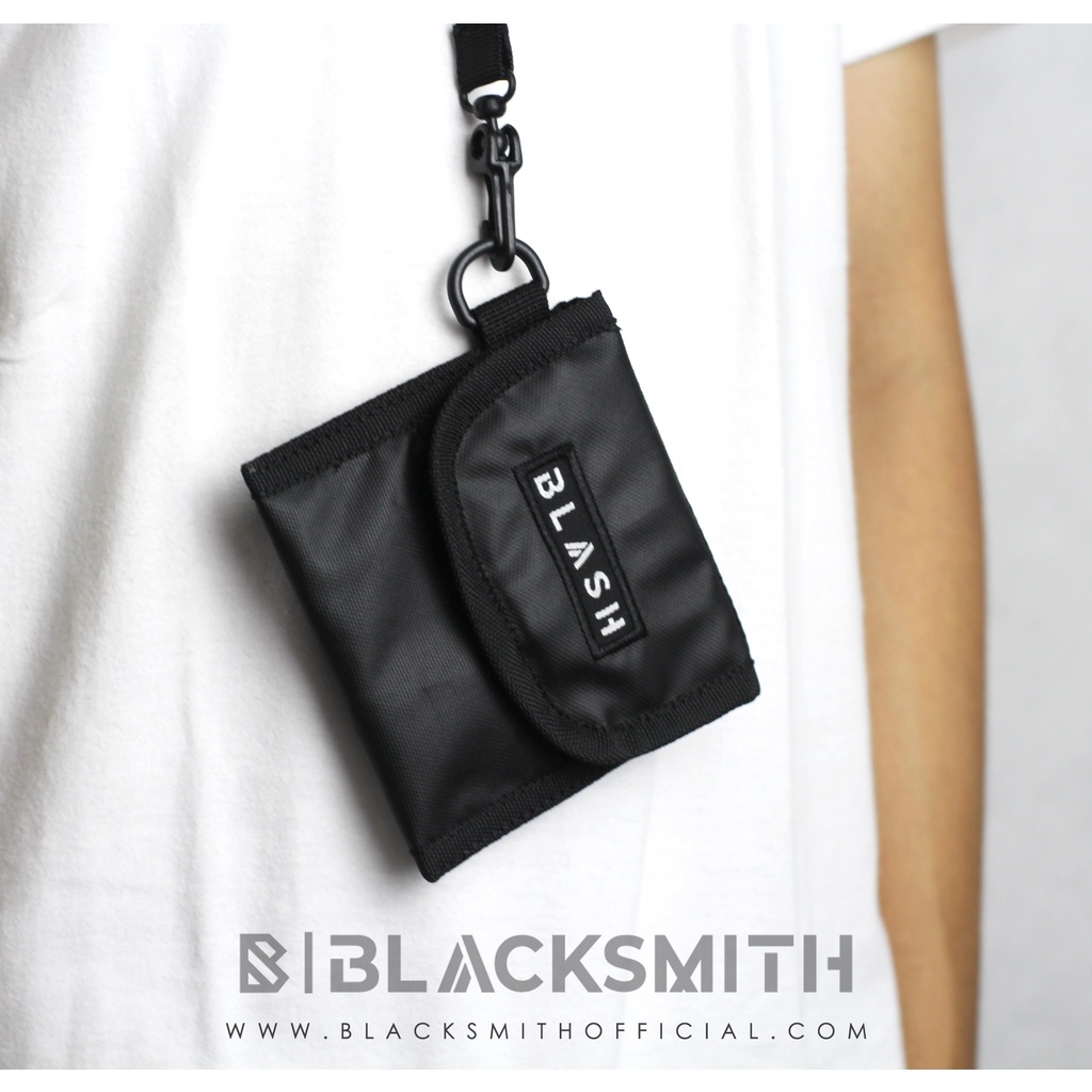 BlackSmith - Hanging Wallet - Dompet Gantung Kartu Leher