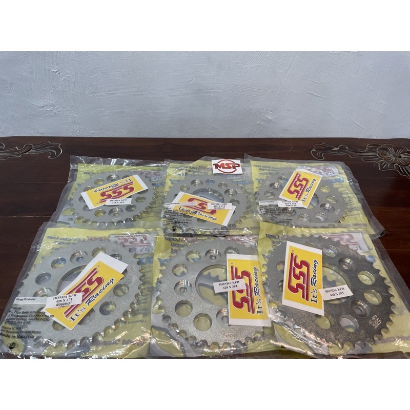 GEAR GIR BELAKANG SSS TRIPLE S 415 33 34 35 36 37 38 39 KPH SUPRA X 125 FU NEW KHARISMA FIT NEW
