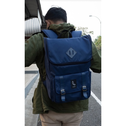 STRUGGLE NAVY |ManNeedMe x URBAN| Tas Ransel Pria Wanita Punggung Backpack ORIGNAL