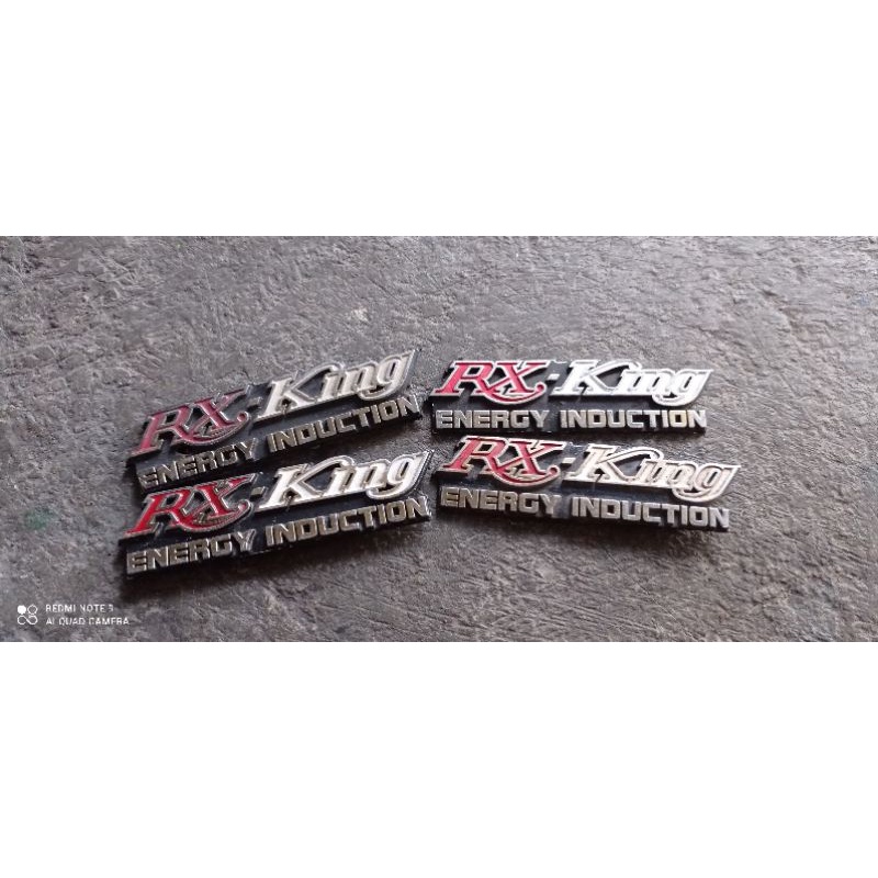 emblem box aki rx king cobra original lepasan
