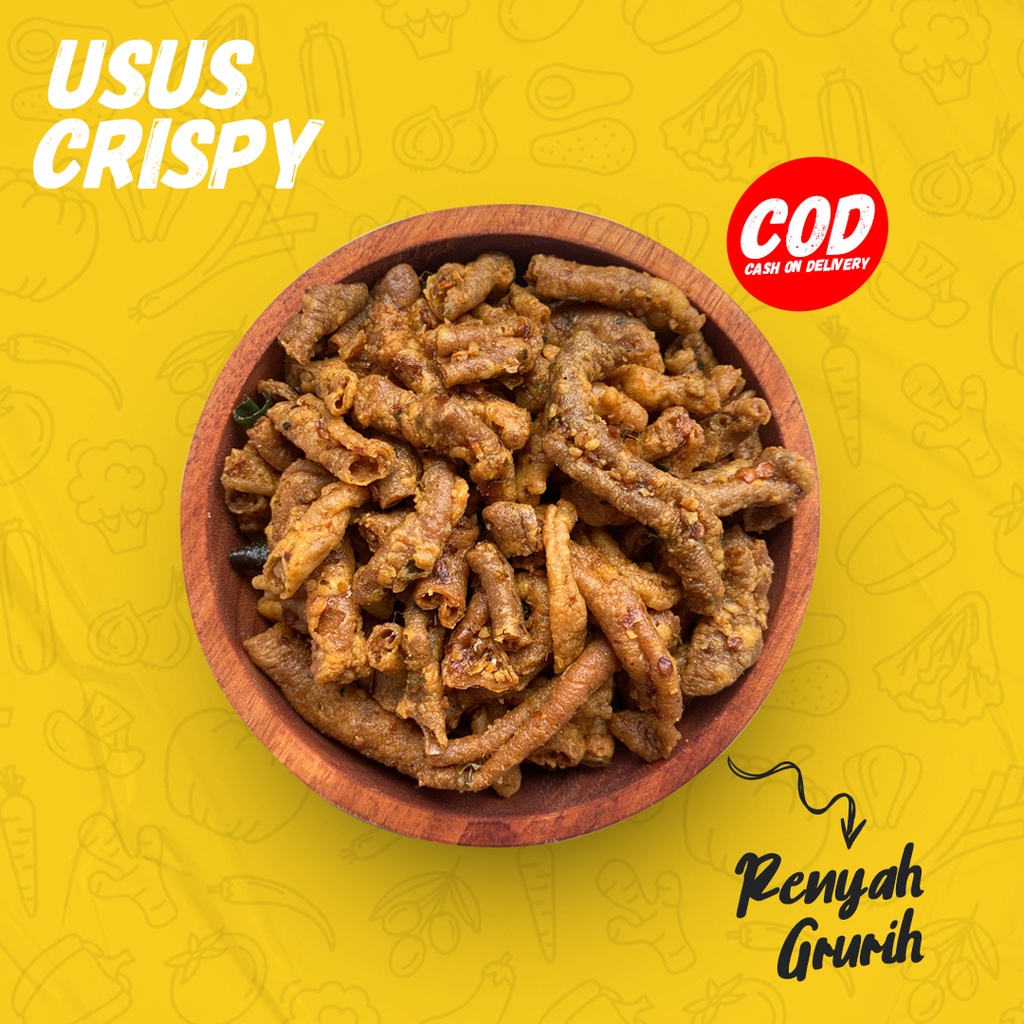 

Kripik usus ayam krispi pedas 100gr