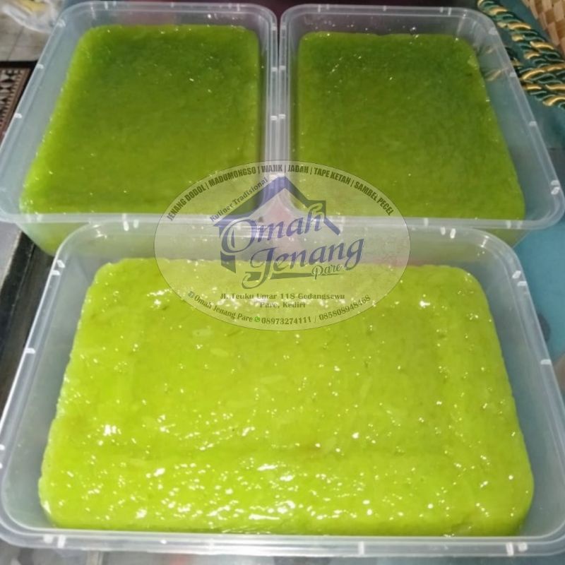 

Wajik ketan/ wajik kletik/ wajik hijau apel 1kg