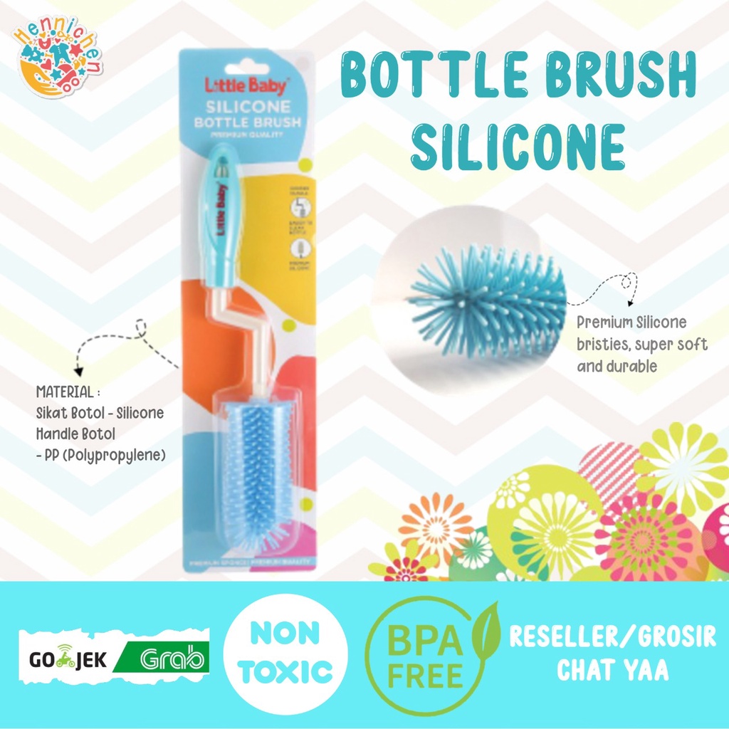 Little Baby Silicone Bottle Brush