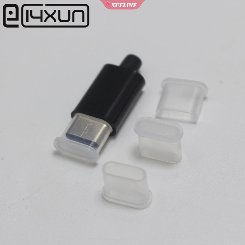 1pc case Pelindung Kabel USB Tipe c Anti Debu Untuk xiaomi huawei