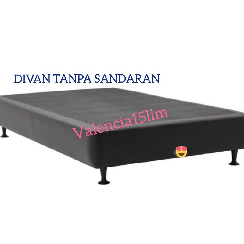Divan Saja Divan Tempat Tidur Tanpa Sandaran
