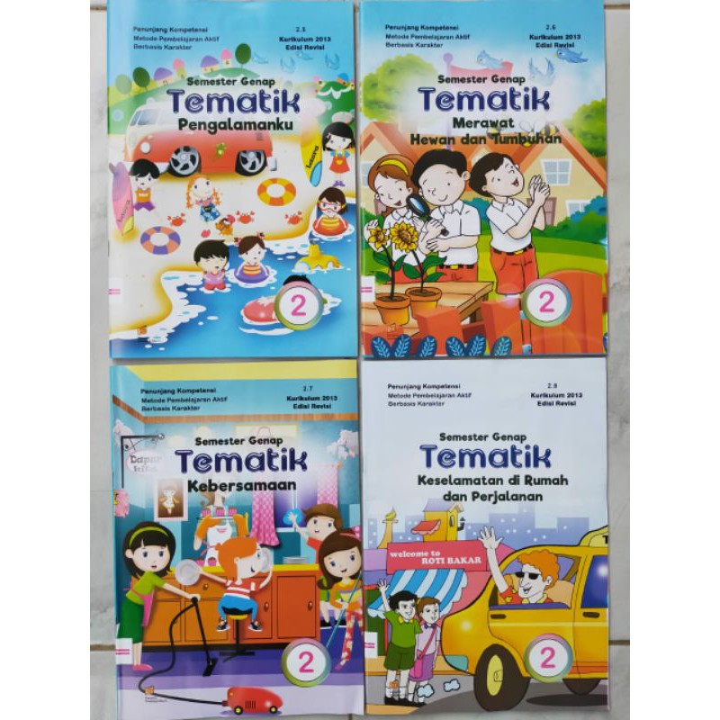 1 PAKET LKS TEMATIK SD KELAS 2 SEMESTER 2 KURIKULUM 2013